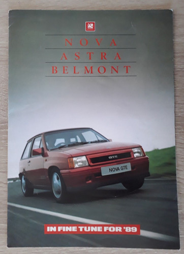 Vauxhall nova astra - vauxhall, belmont