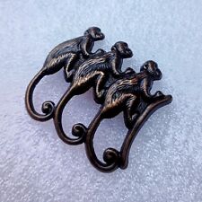 MONKEY SHOULDER Whisky Metal Monkeys Brand New 🐒🐒🐒 Man Cave Bar Pub