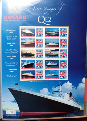 Cunard qe2 last - voyages,