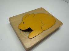 George Luck Wooden Bunny