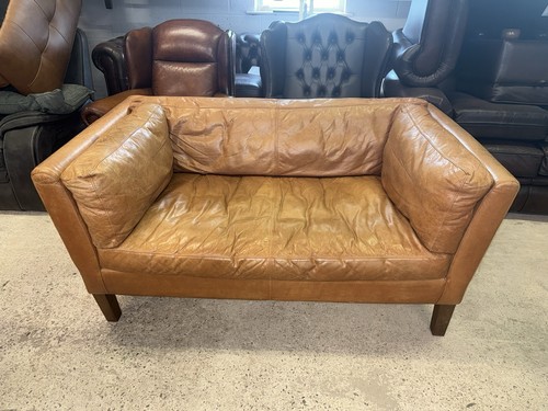 Sofa com tan real - tan, two