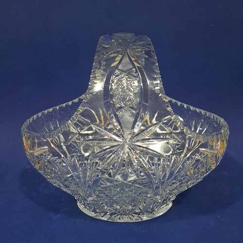 Crystal glass hand cut - crystal,