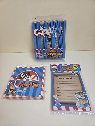Pirate party supplies bundle - pirate,