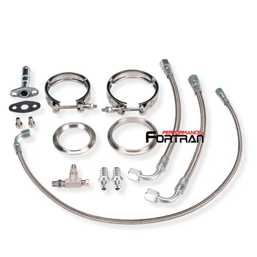 Turbo oil water line - oil, for