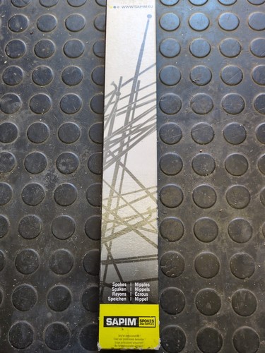Sapim leader black - sapim, stainless