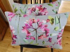 Voyage  PAIR of  20 x 14"  Watercolour-Effect Cushion Covers Double-Sided  Zip