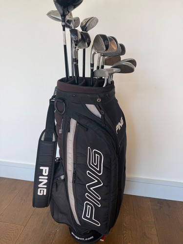 Golf clubs bundle ping - clubs, bag