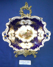 Coalport square handpainted - square,