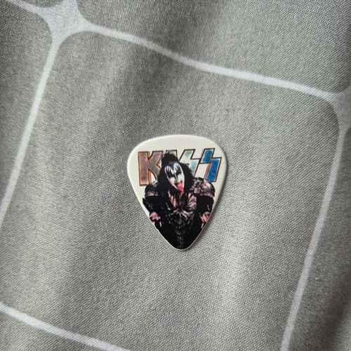 Kiss offical tour guitar pick - kiss,