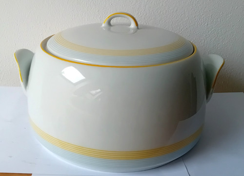 Ancap porcelain soup - porcelain, tureen