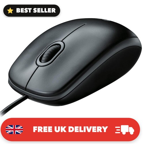 B100 wired usb mouse - wired,