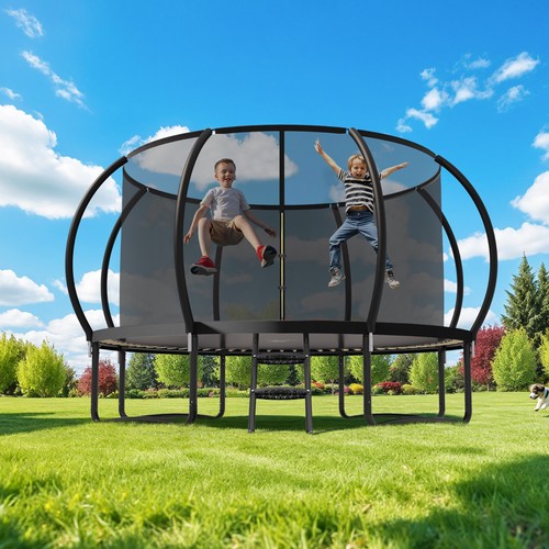 12ft 400lbs trampoline outdoor - 12ft,