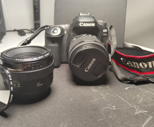 Canon eos80d with - lens, +