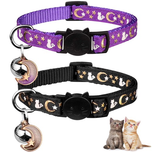 2pcs breakaway cat collars - breakaway,