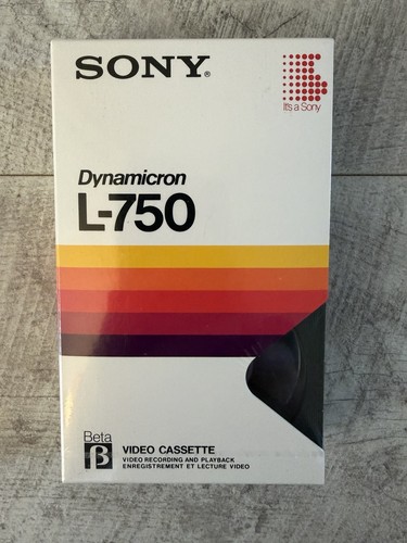 Sony betamax 750 dynamicron - sony,