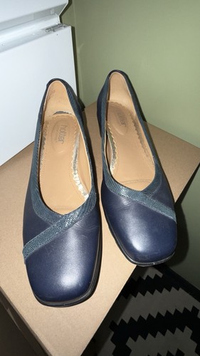 Hotter size navy leather - hotter, 6