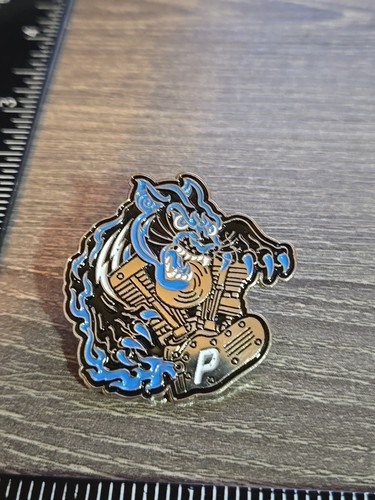 Blue panther motorcycle - panther,