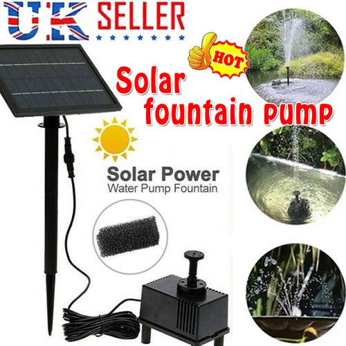 Garden solar water - pond, pump