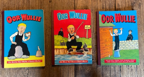 Vintage oor wullie annuals - vintage,