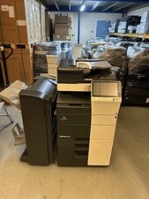 Konica Minolta Bizhub C458 A3 Colour MFP With Staple Finisher Unit