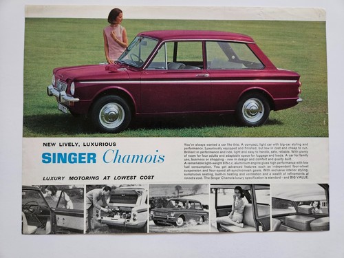 Singer chamois sales leaflet - chamois,