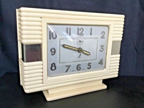 French art deco jaz clock - french,