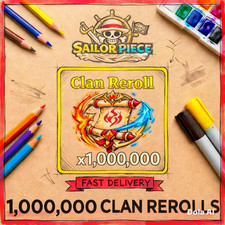 ✅1,000,000 CLAN REROLLS