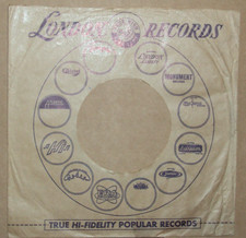 "London","Company Sleeve","Original","45rpm","7inch","Record","Vintage,,} )));0>