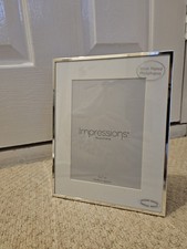 Impressions Silver Plated 5" x