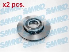 X2 PCS FRONT BRAKE DISC ROTOS X2 PCS SET V2000V SAMKO I