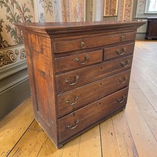 Antique Georgian Oak Chest Of