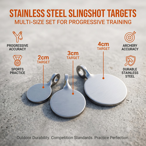Stainless steel slingshot - stainless,