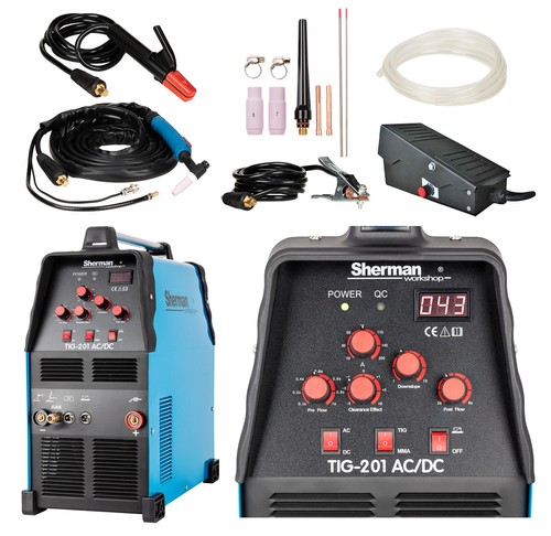 Sherman tig 201 - 201, welder