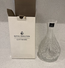 Brand New in Box ROYAL DOULTON KESWICK LEAD CRYSTAL WINE/WATER CARAFE/DECANTER