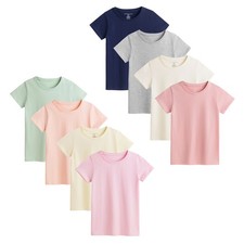 Girls T-Shirt 4 Pack Coloured