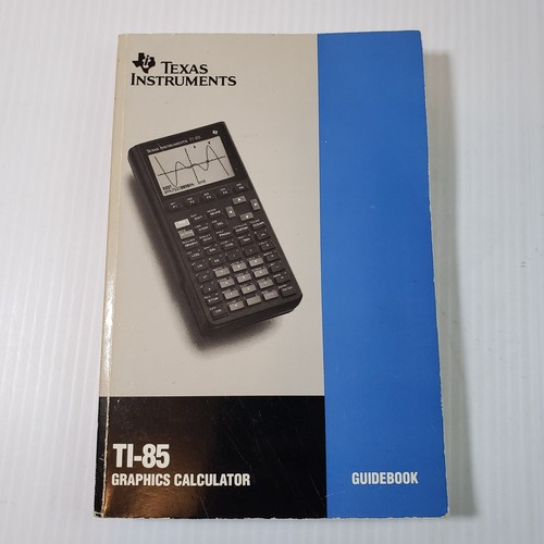 1993 guidebook for 85 - for, ti-85
