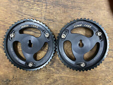 Mitsubishi Evo 4 5 6 7 8 Piper Adjustable Camshaft Cam Pulleys Black Pair pulley