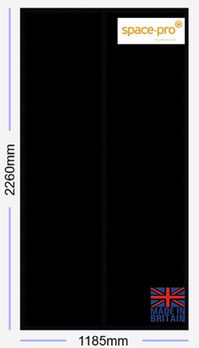 Spacepro door classic - classic, black