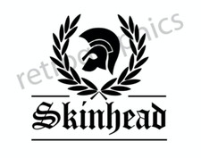 Trojan Skin Ska Sticker 150mm Scooter Graphic Mod Skinhead.