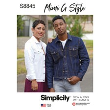 Simplicity 8845 UNISEX JEAN