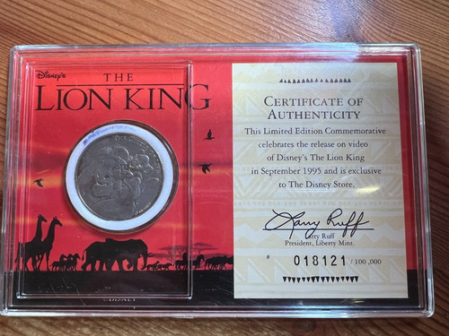 The lion king - king, collectors