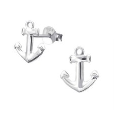 Anchor 925 Sterling Silver Ear