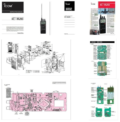 Icom r20 instruction - instruction, +