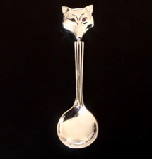 Sterling Silver Ruby Fox