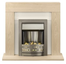 Adam Malmo Fireplace in Oak &