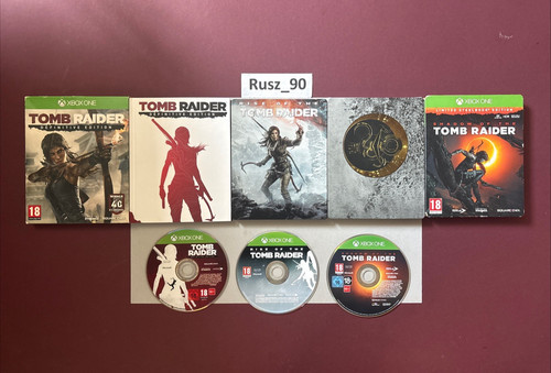 Tomb raider collection xbox - tomb,
