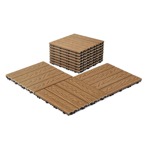 Interlocking flooring tiles - flooring,