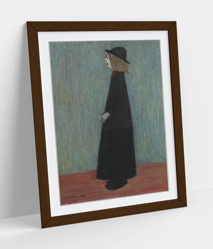 Woman standing s lowry - woman, l..s.