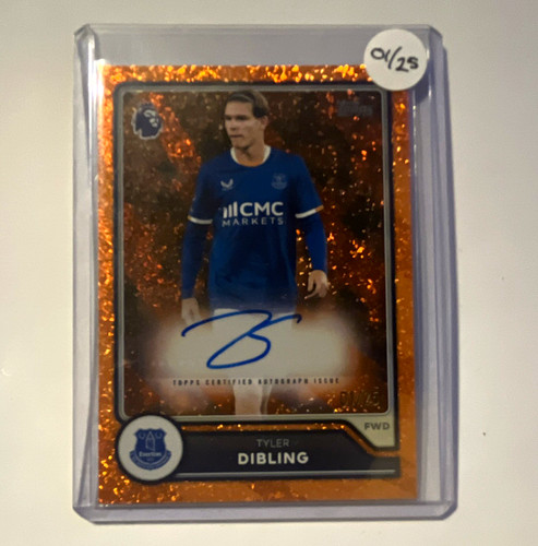 Topps tyler dibling everton - dibling,