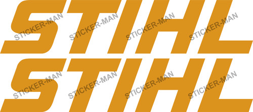 Stihl stickers van power - stihl,